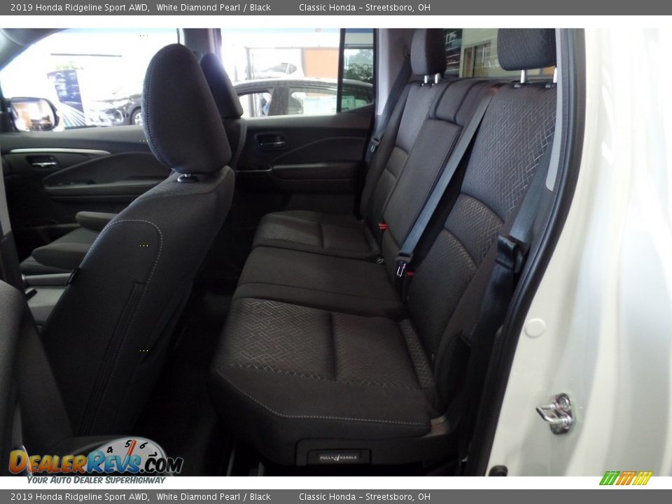 2019 Honda Ridgeline Sport AWD White Diamond Pearl / Black Photo #11