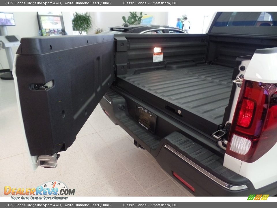 2019 Honda Ridgeline Sport AWD White Diamond Pearl / Black Photo #15