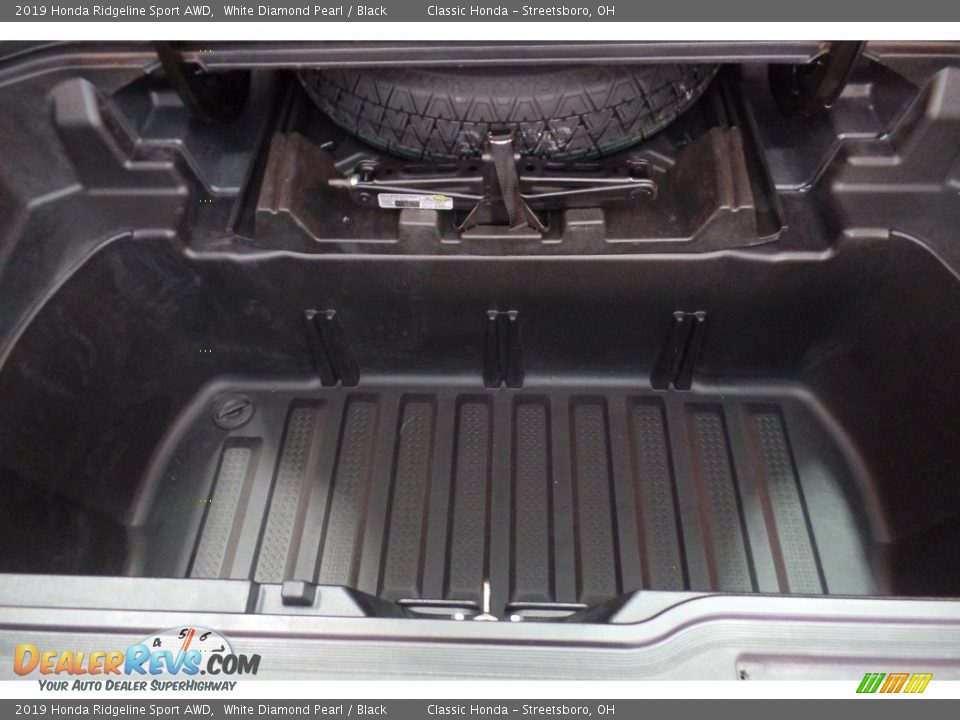 2019 Honda Ridgeline Sport AWD White Diamond Pearl / Black Photo #16