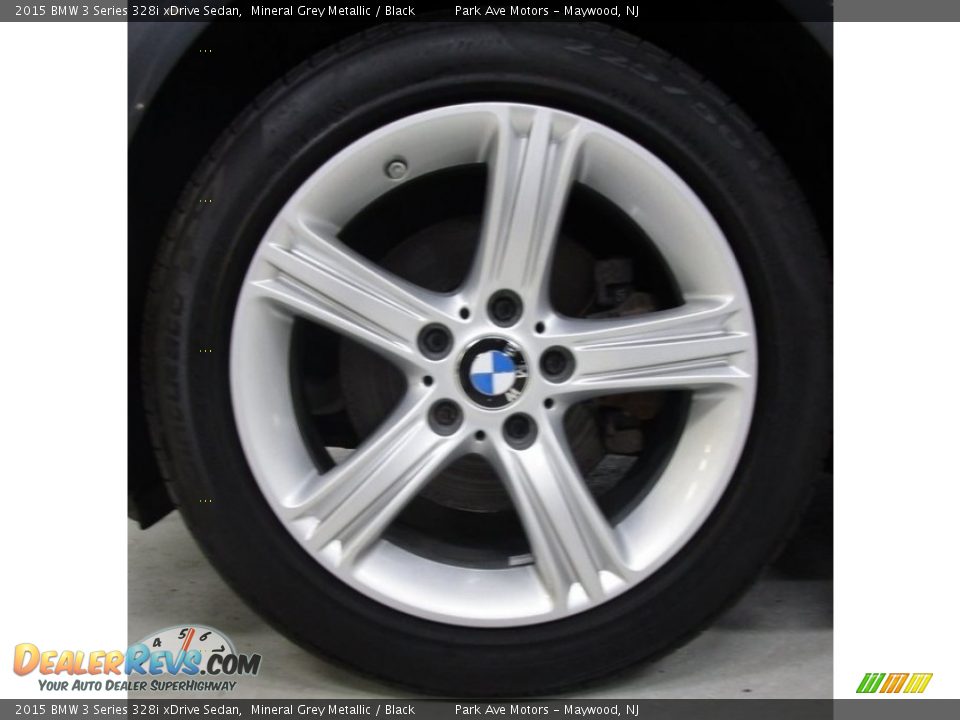 2015 BMW 3 Series 328i xDrive Sedan Mineral Grey Metallic / Black Photo #30