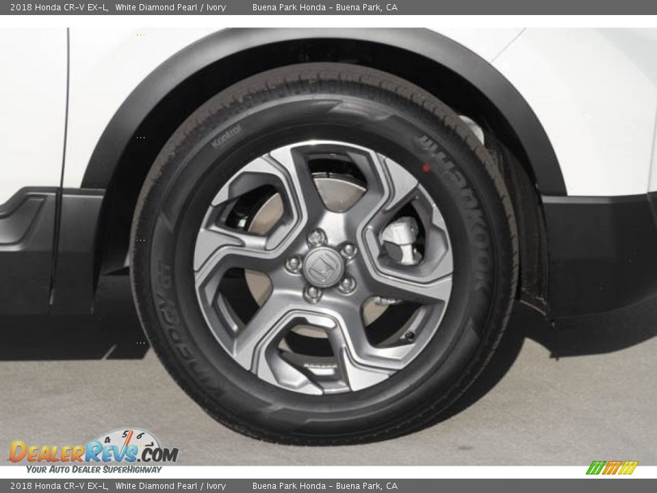 2018 Honda CR-V EX-L White Diamond Pearl / Ivory Photo #12