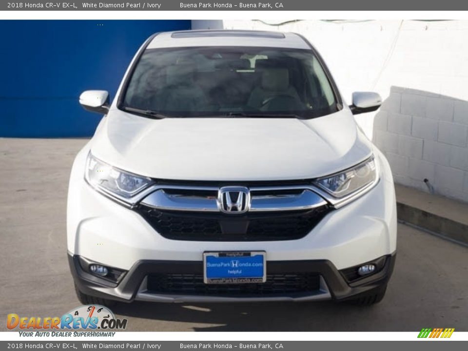 2018 Honda CR-V EX-L White Diamond Pearl / Ivory Photo #3