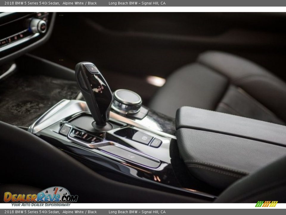2018 BMW 5 Series 540i Sedan Alpine White / Black Photo #7