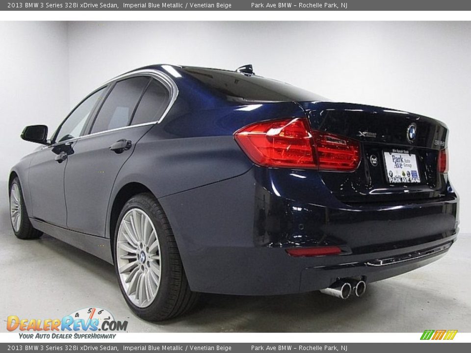 2013 BMW 3 Series 328i xDrive Sedan Imperial Blue Metallic / Venetian Beige Photo #3