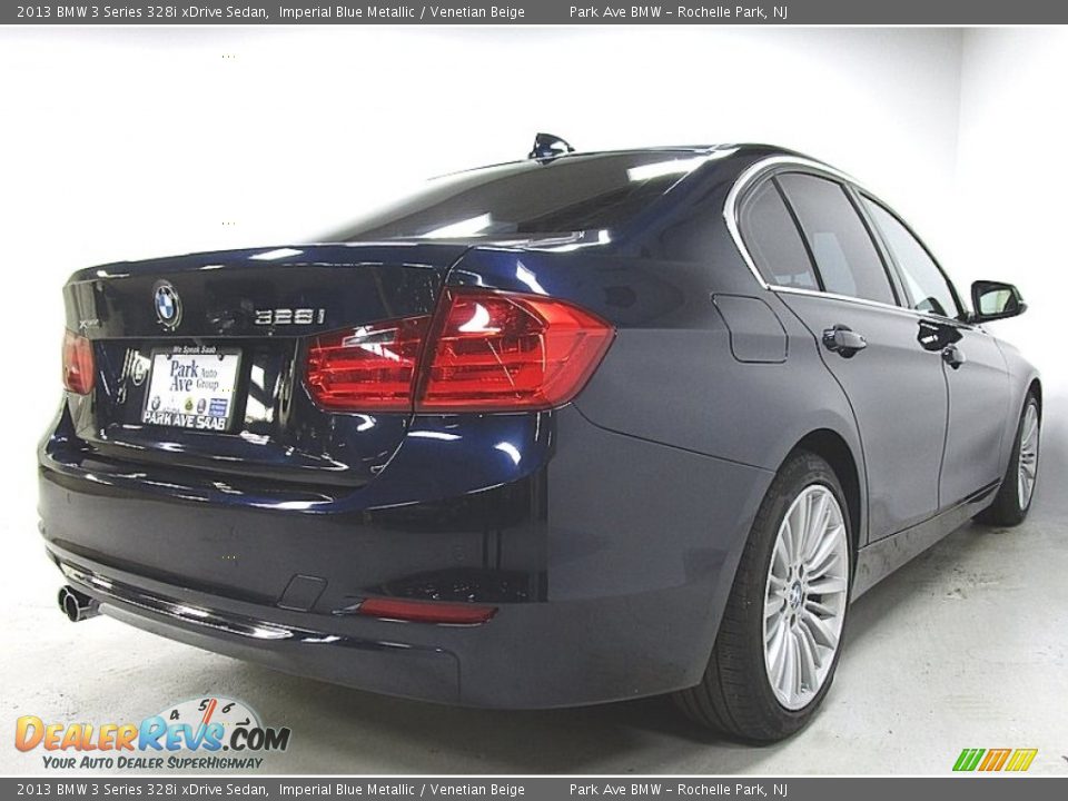 2013 BMW 3 Series 328i xDrive Sedan Imperial Blue Metallic / Venetian Beige Photo #5