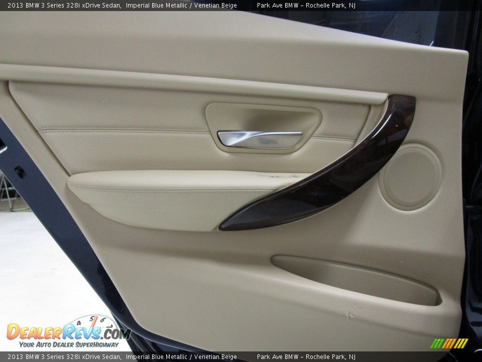 2013 BMW 3 Series 328i xDrive Sedan Imperial Blue Metallic / Venetian Beige Photo #12
