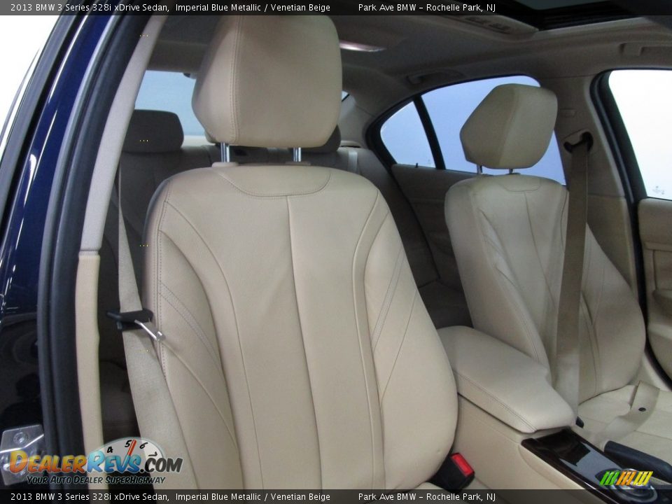 2013 BMW 3 Series 328i xDrive Sedan Imperial Blue Metallic / Venetian Beige Photo #16
