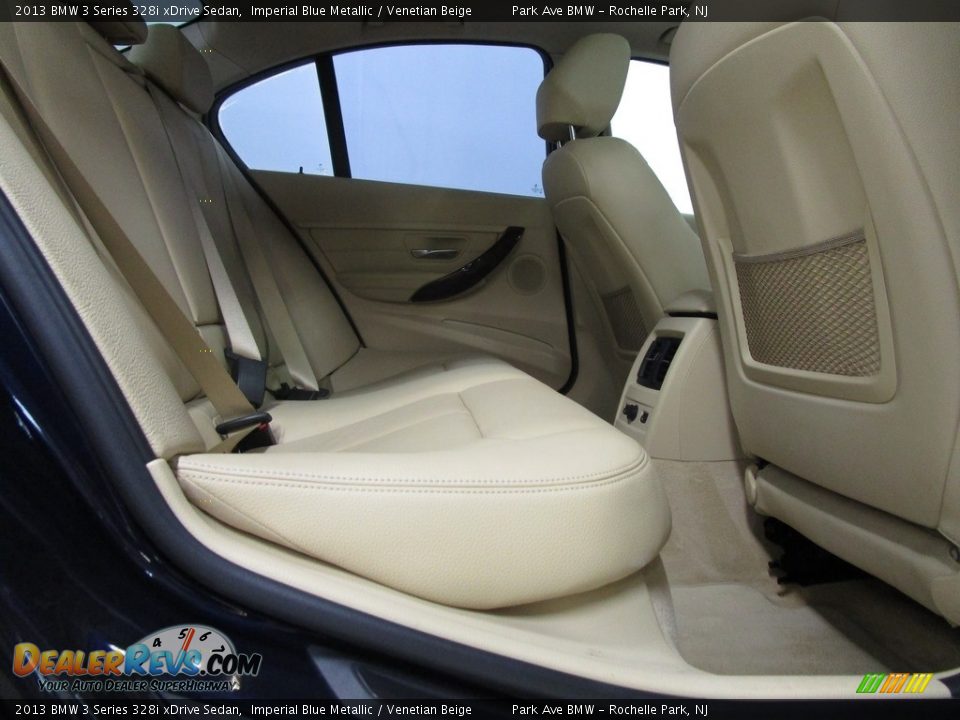 2013 BMW 3 Series 328i xDrive Sedan Imperial Blue Metallic / Venetian Beige Photo #20