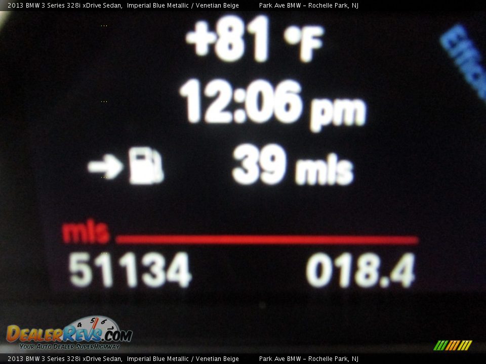 2013 BMW 3 Series 328i xDrive Sedan Imperial Blue Metallic / Venetian Beige Photo #26