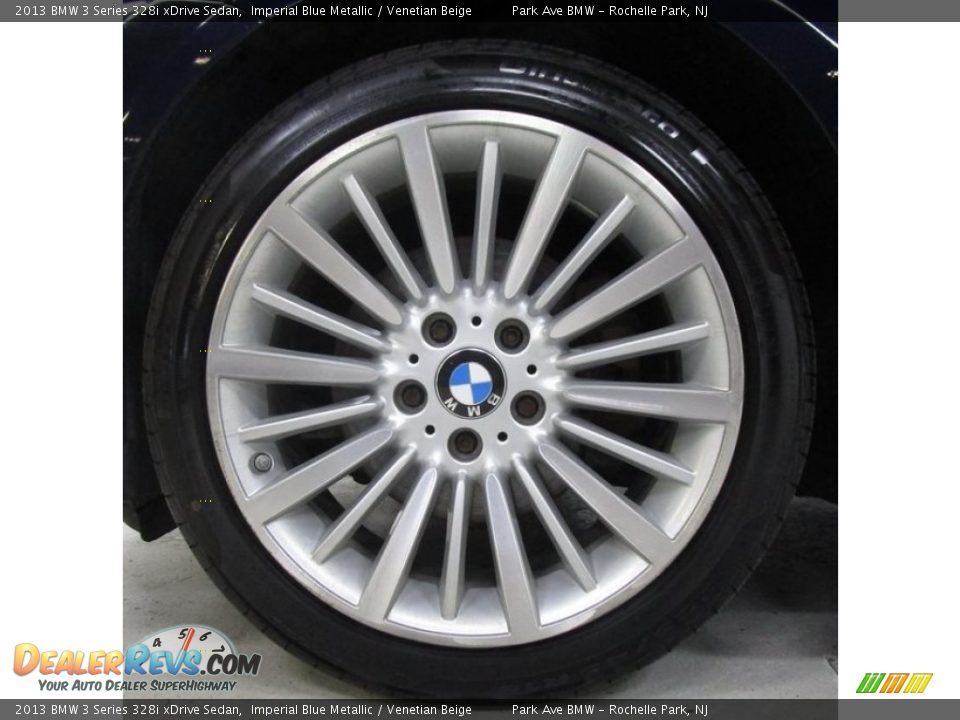 2013 BMW 3 Series 328i xDrive Sedan Imperial Blue Metallic / Venetian Beige Photo #30