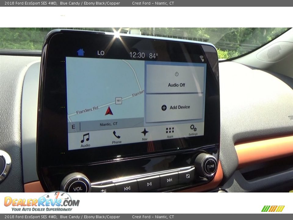2018 Ford EcoSport SES 4WD Blue Candy / Ebony Black/Copper Photo #12