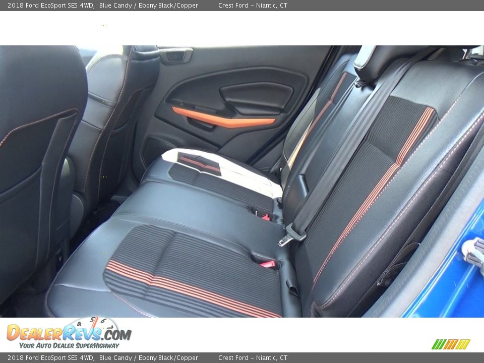 2018 Ford EcoSport SES 4WD Blue Candy / Ebony Black/Copper Photo #16