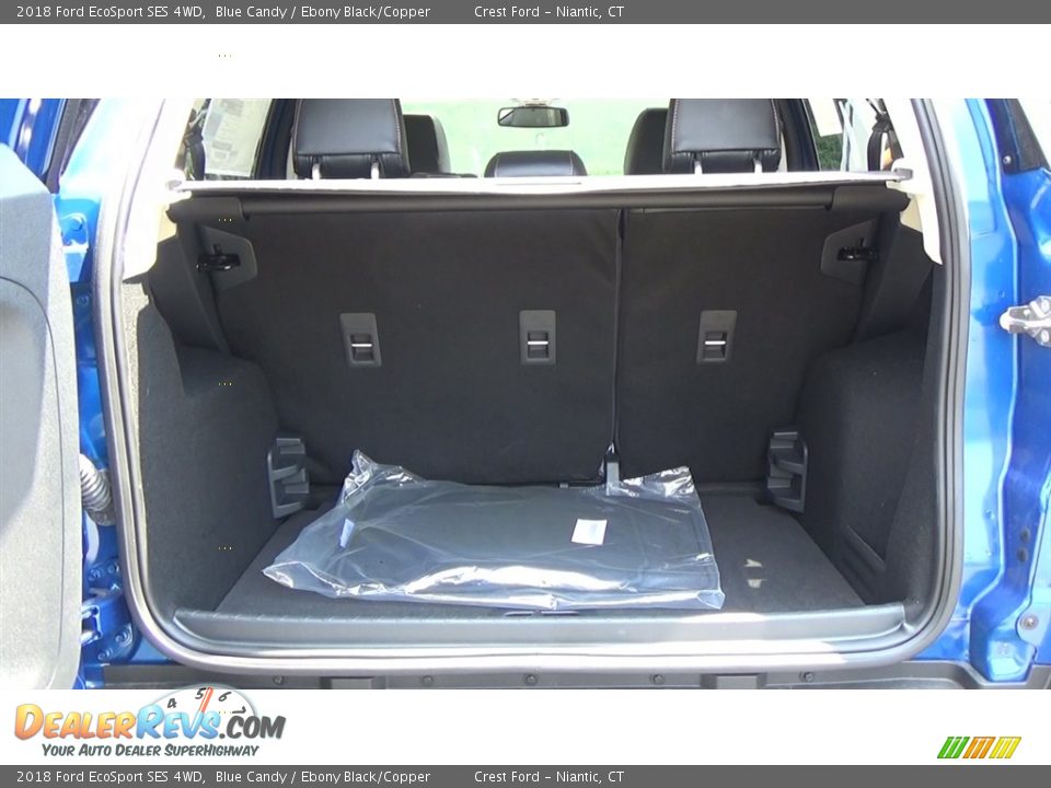 2018 Ford EcoSport SES 4WD Blue Candy / Ebony Black/Copper Photo #19