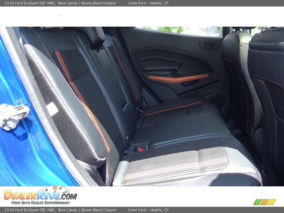 2018 Ford EcoSport SES 4WD Blue Candy / Ebony Black/Copper Photo #21
