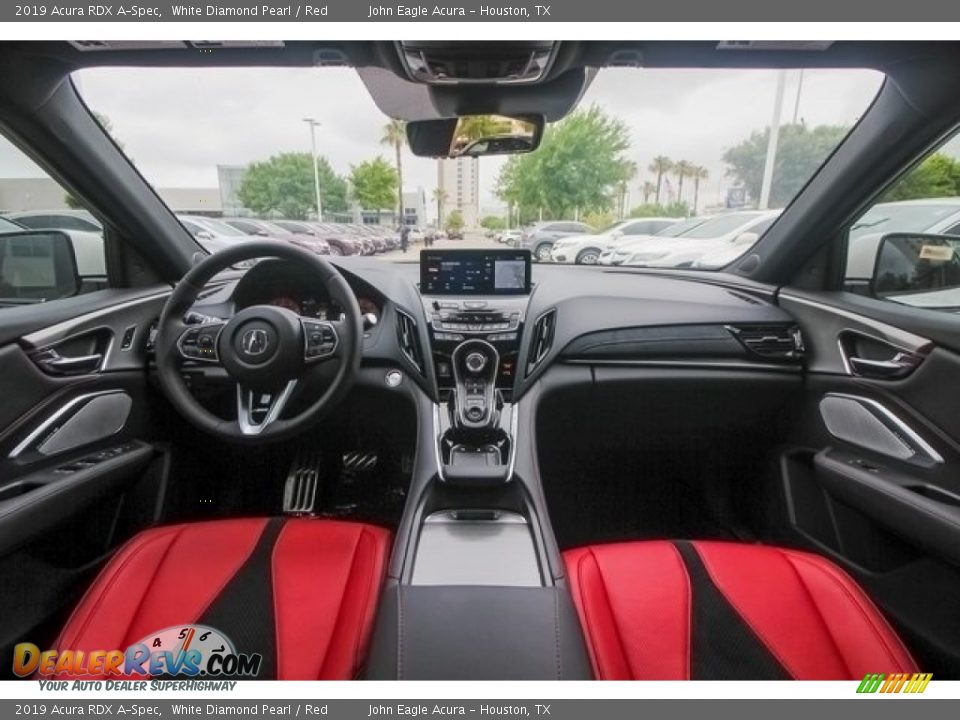 Red Interior - 2019 Acura RDX A-Spec Photo #9