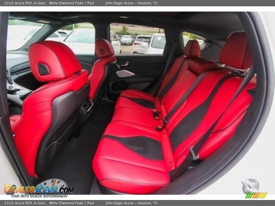 Rear Seat of 2019 Acura RDX A-Spec Photo #23
