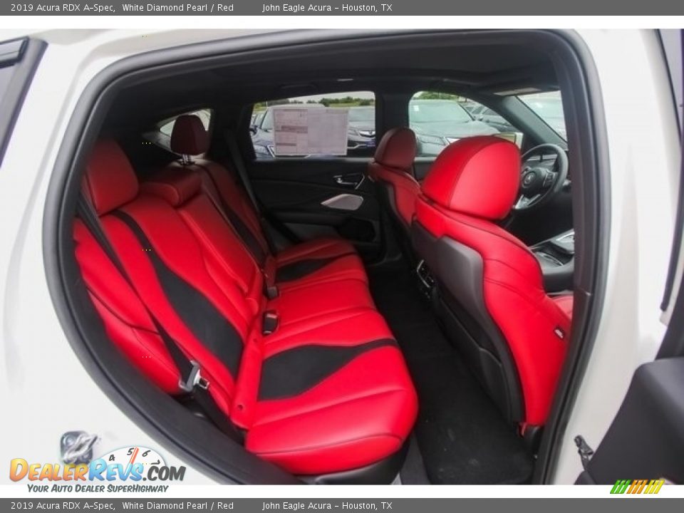 Rear Seat of 2019 Acura RDX A-Spec Photo #27