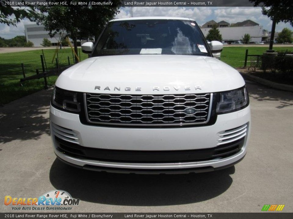 2018 Land Rover Range Rover HSE Fuji White / Ebony/Ivory Photo #9