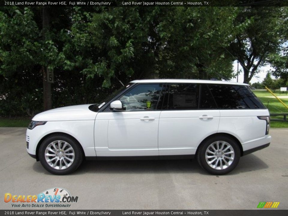 2018 Land Rover Range Rover HSE Fuji White / Ebony/Ivory Photo #11