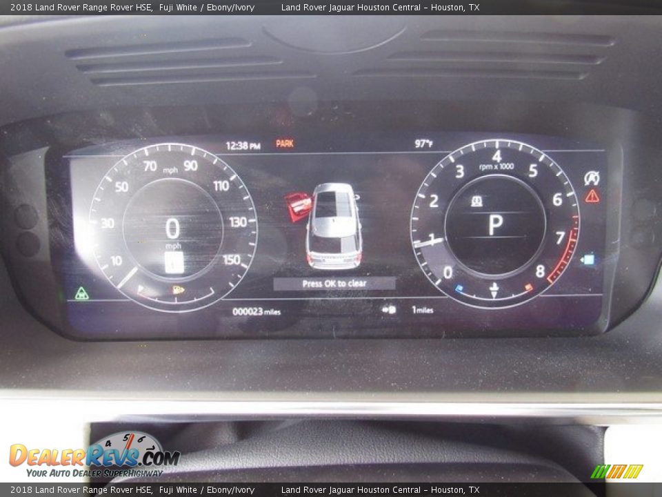 2018 Land Rover Range Rover HSE Fuji White / Ebony/Ivory Photo #32