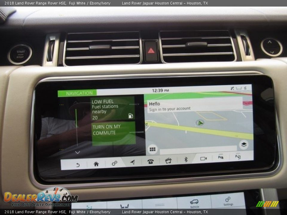 2018 Land Rover Range Rover HSE Fuji White / Ebony/Ivory Photo #35