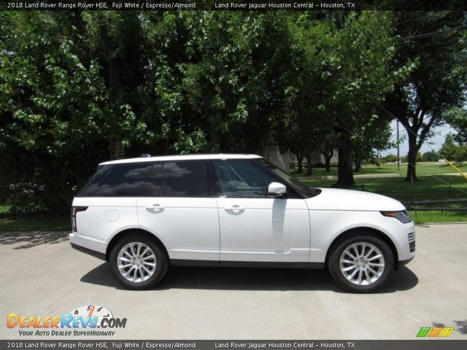 2018 Land Rover Range Rover HSE Fuji White / Espresso/Almond Photo #6