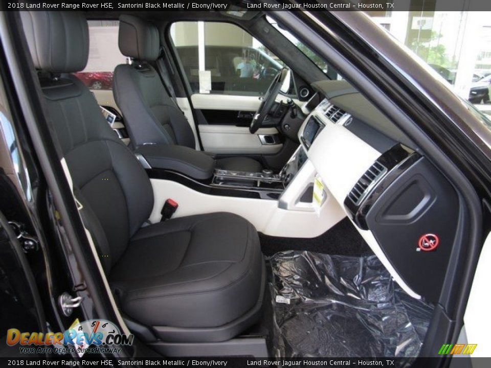 2018 Land Rover Range Rover HSE Santorini Black Metallic / Ebony/Ivory Photo #5