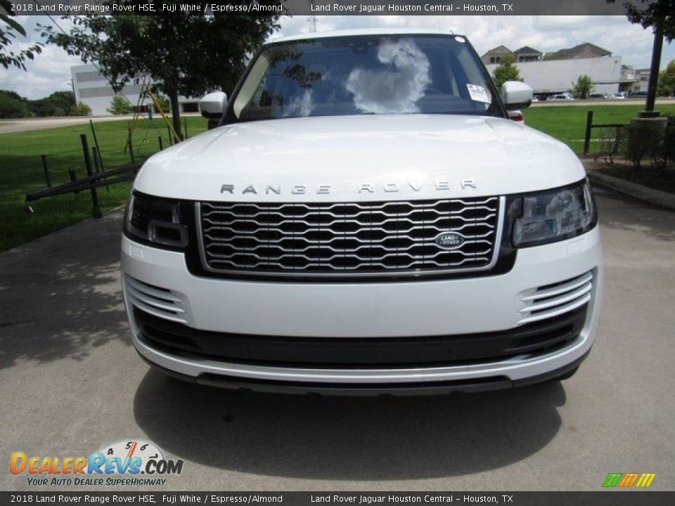 2018 Land Rover Range Rover HSE Fuji White / Espresso/Almond Photo #9