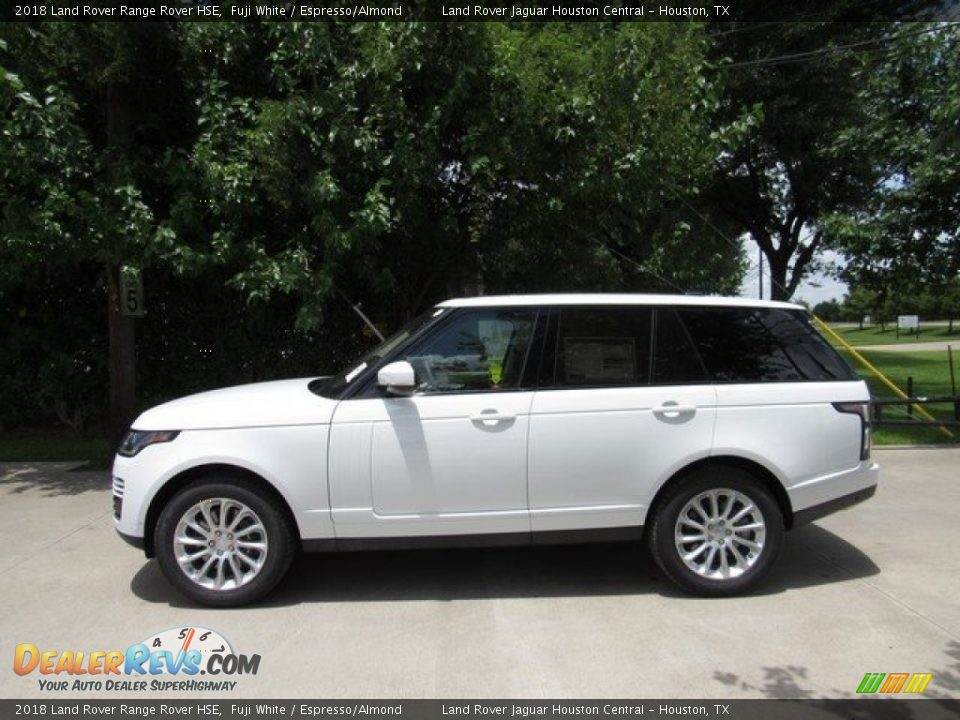 2018 Land Rover Range Rover HSE Fuji White / Espresso/Almond Photo #11