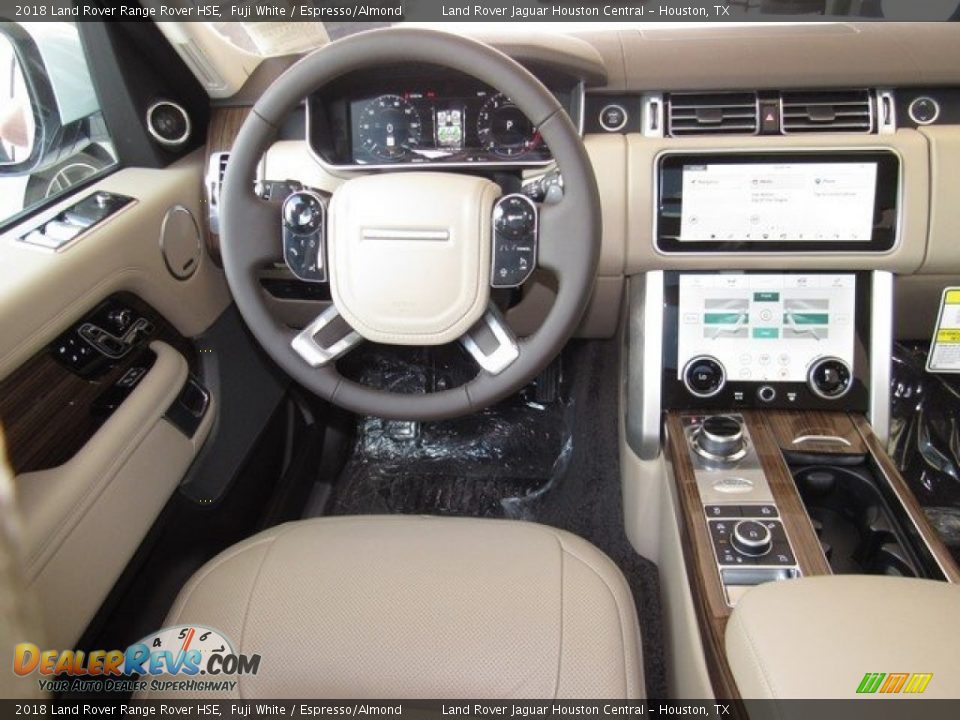 2018 Land Rover Range Rover HSE Fuji White / Espresso/Almond Photo #14