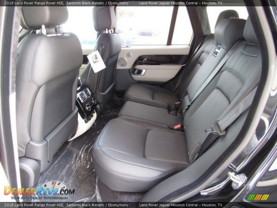 2018 Land Rover Range Rover HSE Santorini Black Metallic / Ebony/Ivory Photo #13