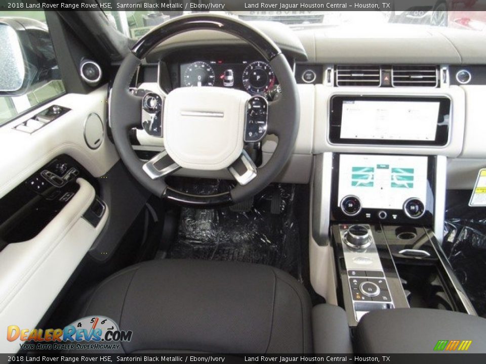 2018 Land Rover Range Rover HSE Santorini Black Metallic / Ebony/Ivory Photo #14