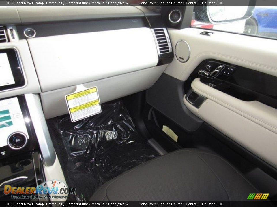2018 Land Rover Range Rover HSE Santorini Black Metallic / Ebony/Ivory Photo #15