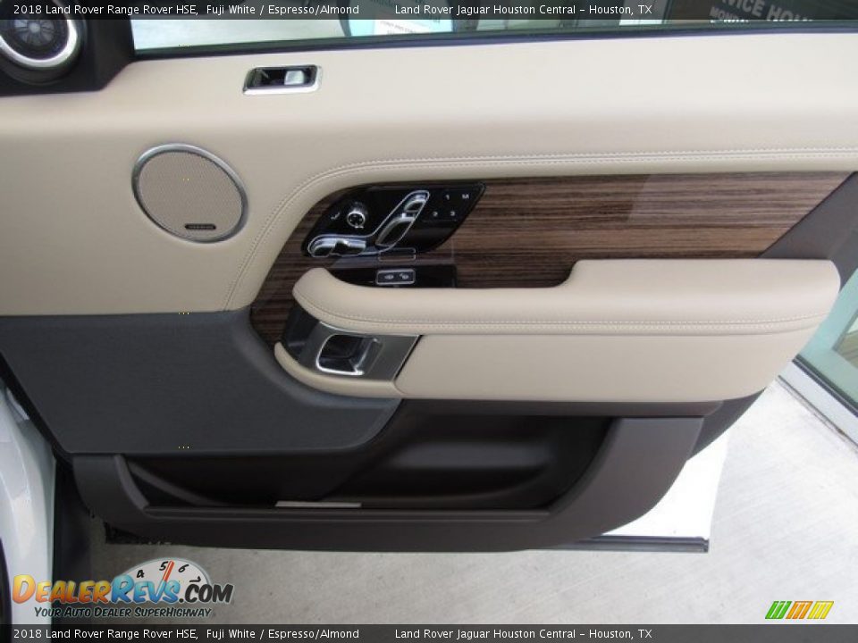 2018 Land Rover Range Rover HSE Fuji White / Espresso/Almond Photo #20