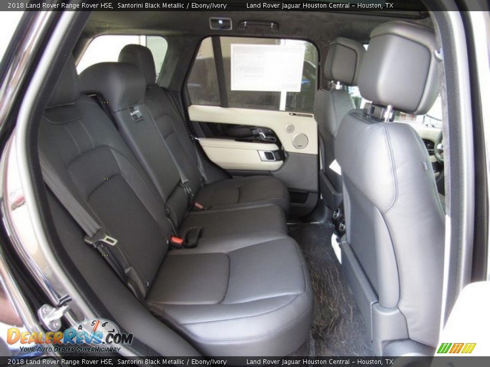 2018 Land Rover Range Rover HSE Santorini Black Metallic / Ebony/Ivory Photo #18