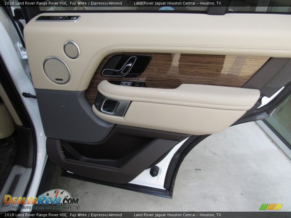 2018 Land Rover Range Rover HSE Fuji White / Espresso/Almond Photo #22