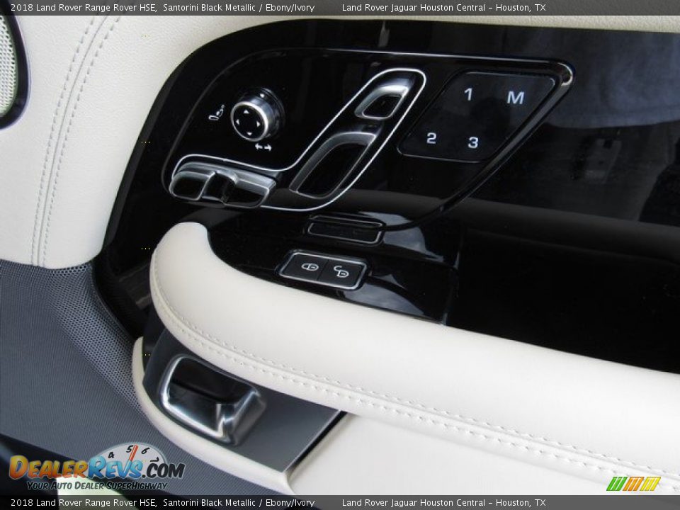 2018 Land Rover Range Rover HSE Santorini Black Metallic / Ebony/Ivory Photo #20