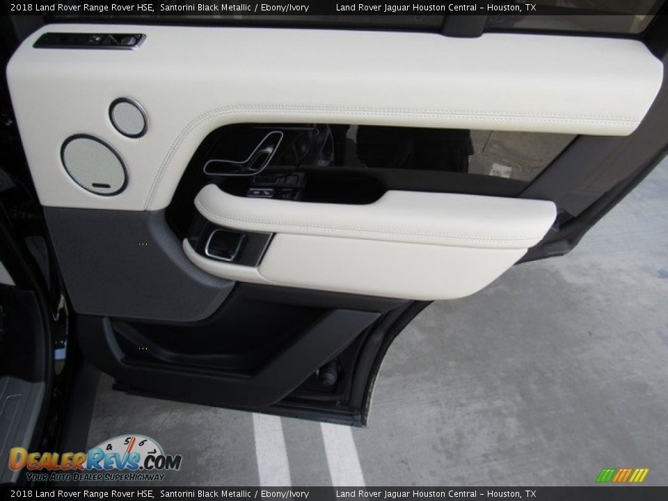 2018 Land Rover Range Rover HSE Santorini Black Metallic / Ebony/Ivory Photo #21