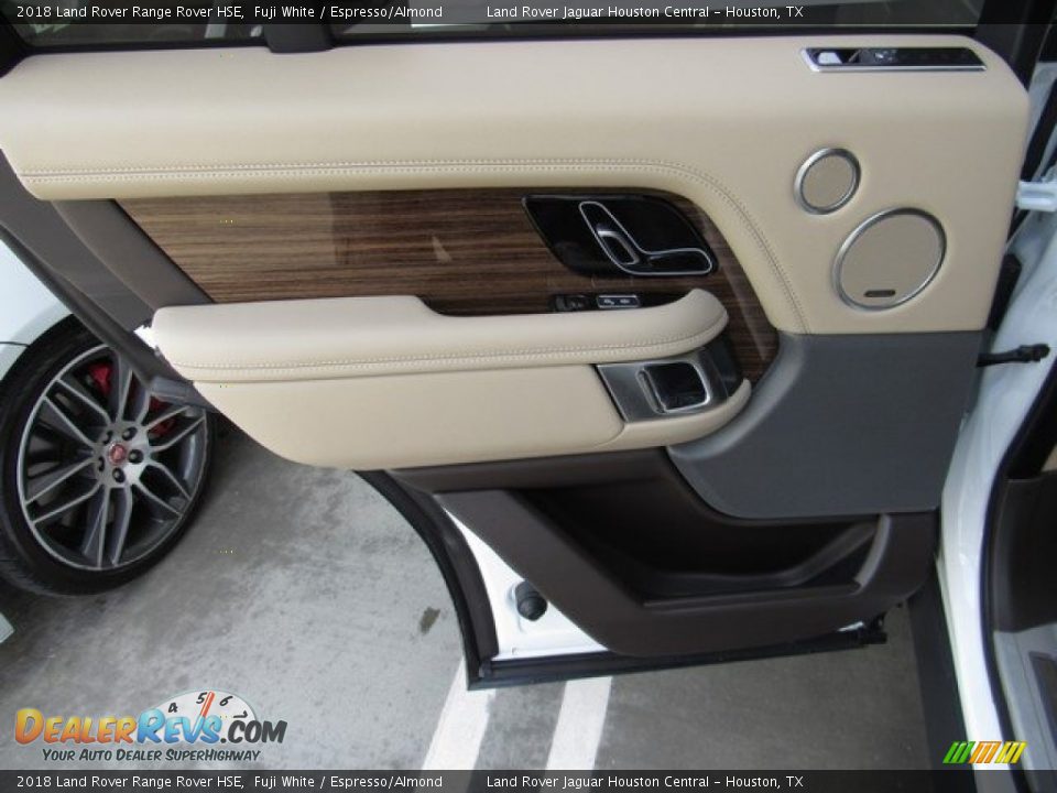 2018 Land Rover Range Rover HSE Fuji White / Espresso/Almond Photo #25