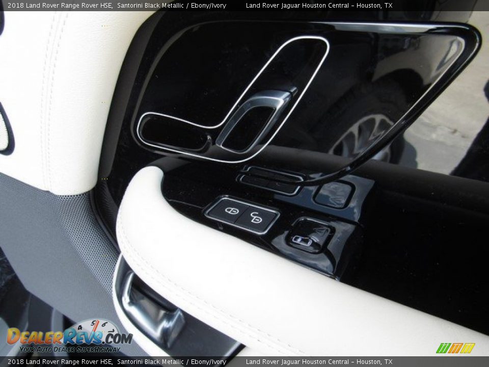 2018 Land Rover Range Rover HSE Santorini Black Metallic / Ebony/Ivory Photo #22