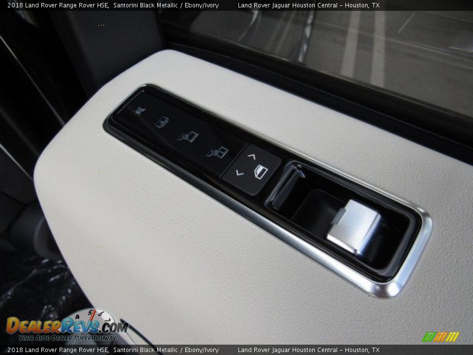 2018 Land Rover Range Rover HSE Santorini Black Metallic / Ebony/Ivory Photo #23