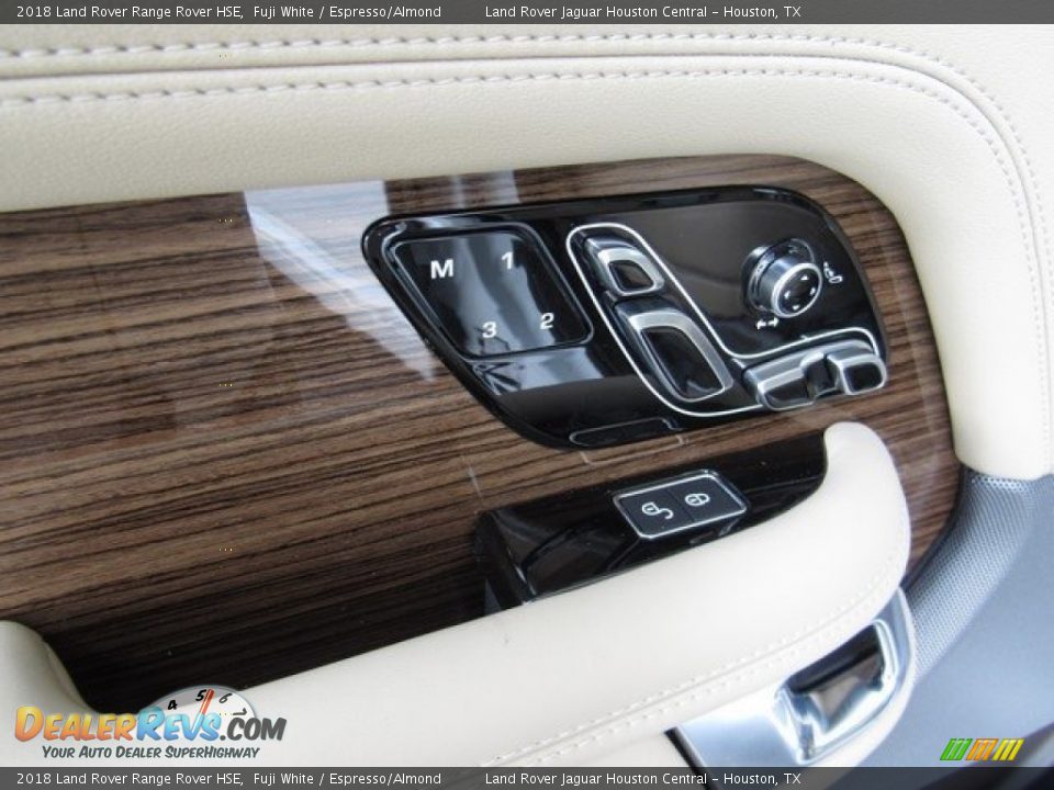 2018 Land Rover Range Rover HSE Fuji White / Espresso/Almond Photo #28