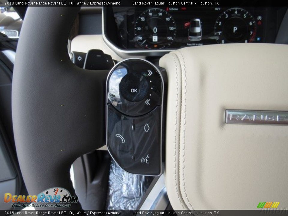 2018 Land Rover Range Rover HSE Fuji White / Espresso/Almond Photo #30