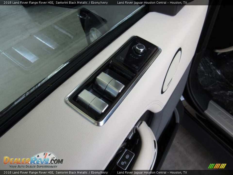 2018 Land Rover Range Rover HSE Santorini Black Metallic / Ebony/Ivory Photo #27