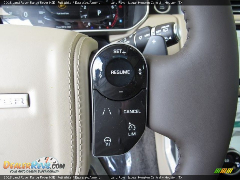2018 Land Rover Range Rover HSE Fuji White / Espresso/Almond Photo #31