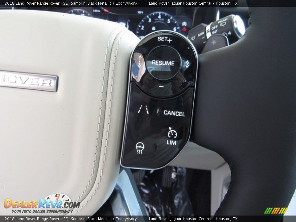 2018 Land Rover Range Rover HSE Santorini Black Metallic / Ebony/Ivory Photo #30