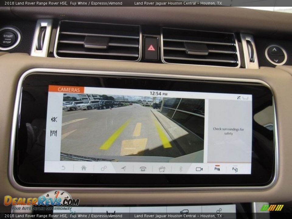 2018 Land Rover Range Rover HSE Fuji White / Espresso/Almond Photo #35