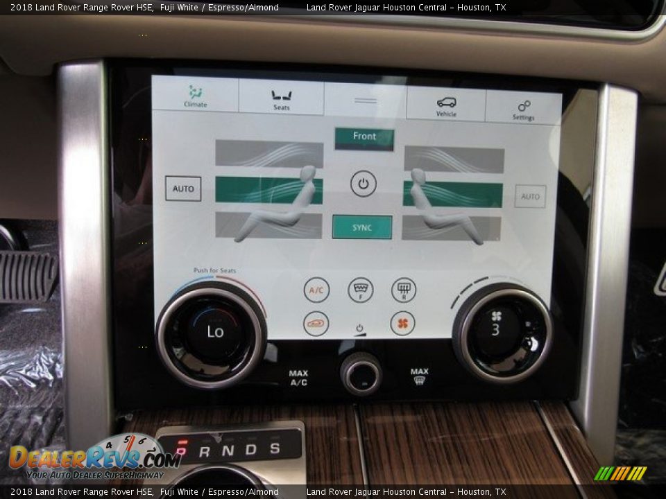 2018 Land Rover Range Rover HSE Fuji White / Espresso/Almond Photo #36