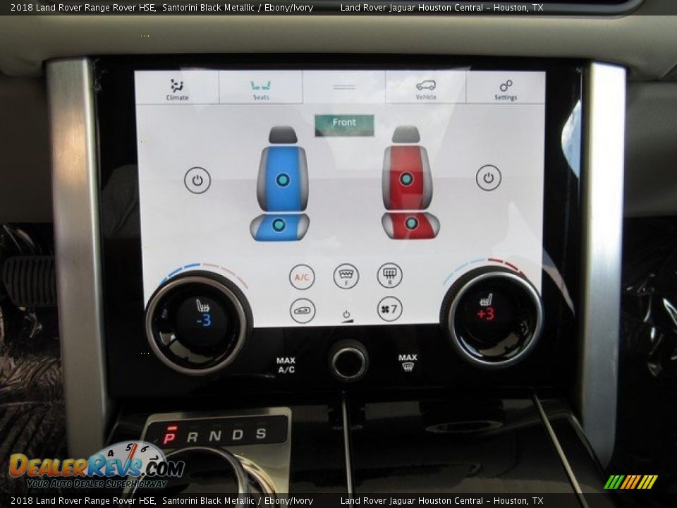 2018 Land Rover Range Rover HSE Santorini Black Metallic / Ebony/Ivory Photo #36