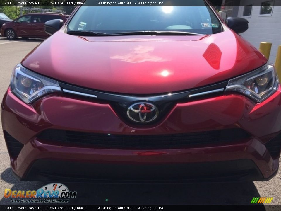 2018 Toyota RAV4 LE Ruby Flare Pearl / Black Photo #6